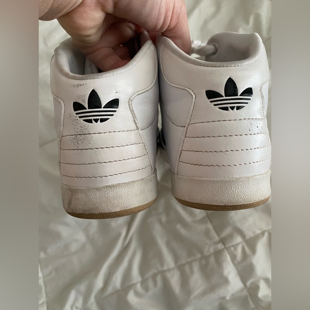 Adidas black and white high top shoes - Picture 8 of 8